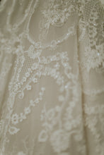 C2023-SA551E - sleeveless v-neck beaded embroidery a-line wedding gown