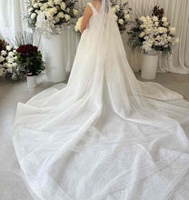 C2023-SBG72H - sleeveless formal ball gown beaded wedding dress