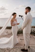 C2024-SC95 - strapless sweetheart wedding gown with corset bodice and sheer detachable sleeves