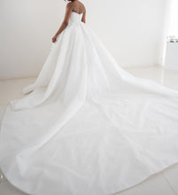 C2024-NAL66 - strapless sweetheart ball gown wedding dress with beading