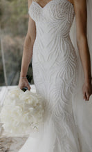 C2024-NAL26 - strapless beaded wedding gown