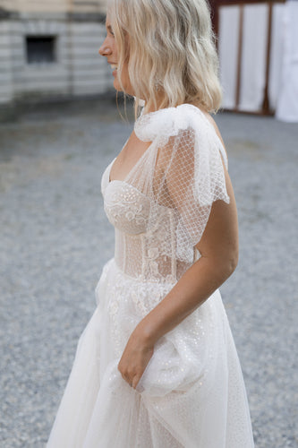 C2024-MBB7 - Corset wedding Dress