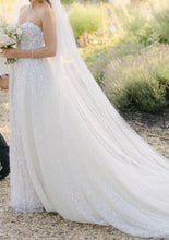 C2020-BB08 - strapless sweetheart beaded wedding gown