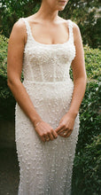 C2024-SH71 - Sleeveless scoop neck beaded wedding gown