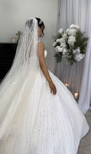 C2025-SB661 - crystal beaded wedding ballgown