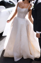 C2023-BGR46 - spaghetti strap beaded formal ball gown wedding dress
