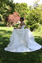 C2023-OS109h - Off the shoulder ball gown wedding dress
