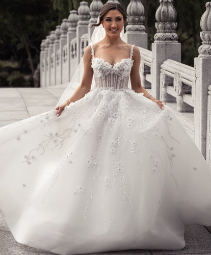 C2024-SK913 - ball gown wedding dress