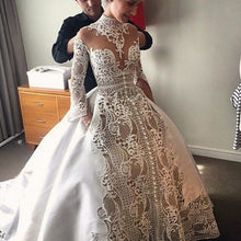 C2023-IRJC - Get an inspired version of this J’aton Couture long sleeve collar wedding gown design