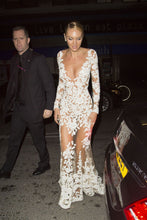 C2021-SLS199 - long sleeve wedding dress style worn by celebrity Candice Swanepoel