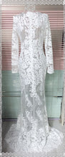 C2021-SLS199 - long sleeve wedding dress style worn by celebrity Candice Swanepoel