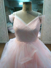 Robe de mariée robe de bal grande taille rose pastel par Darius