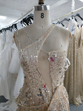 C2022-LFindlay Sheer sequin Prom Dress