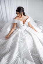 C2023-os6B - off the shoulder ball gown style wedding dresses