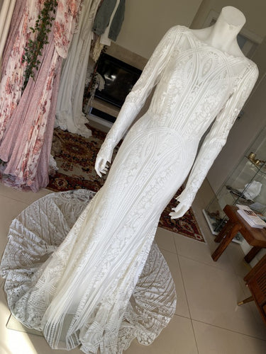 C2022-RE811 - Vestido de novia único estilo vintage