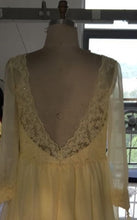 Pastel Yellow Plus Size lace Formal Dress