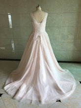 Style DOL-Y004 - Robe de mariée sans manches rose pastel