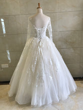 Style DOL-Y005 Long Sleeve a-line style wedding gown for SALE